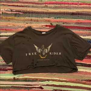 Garage Kids Black 'Free Rider' T-Shirt